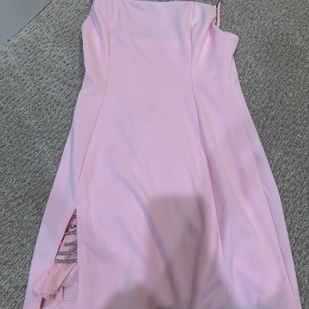 Lucy in the Sky Pink Mini Dress